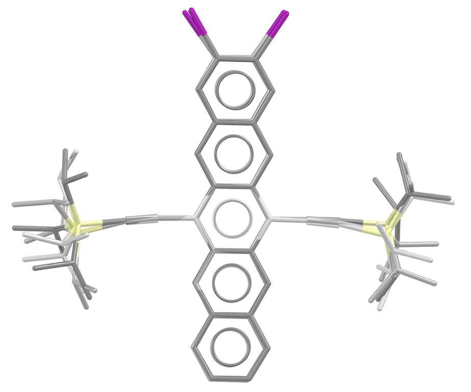 Graphical abstract or key figure for the spin-dependent phonon band structures of HKUST-1